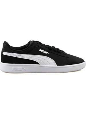 Puma Smash 3.0 Buck Unisex Spor Ayakkabı 392336-01 Black-White