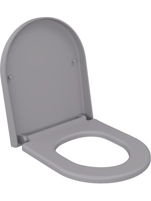 Bocchı Bocchi Pure S Klozet Kapaği - Mat Gri̇ - A0302-006