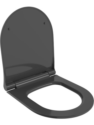 Bocchı Bocchi Pure Sli̇m Klozet Kapaği Parlak Si̇yah - A0336-005