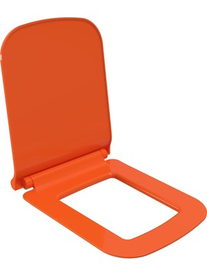Bocchı Bocchi Tutti Slim Klozet Kapaği - Parlak Turuncu - A0332-012
