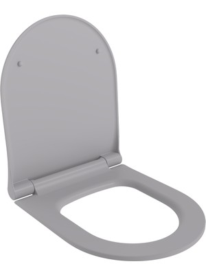 Bocchı Bocchi Pure Slim Klozet Kapaği - Mat Gri̇ - A0336-006