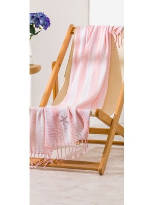 Ege Cotton Yıldız Nakışlı Peştemal Havlu 90 x 165