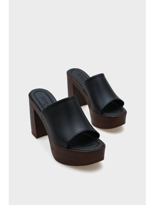 Capone Outfitters Maris Platform Tek Bantlı Kadın Terlik