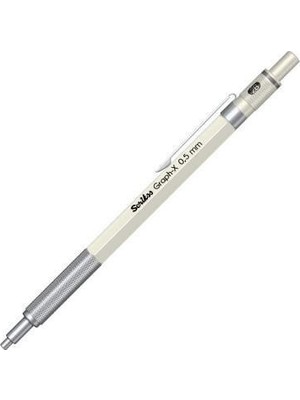 Scrikss 0,5 mm Beyaz Versatil Kalem Metal Graph-X