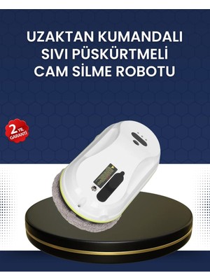 TKÇ Çift Diskli Güvenli Otomatik Cam Silme Robotu