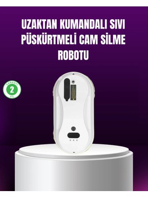 TKÇ Aı Akıllı Rotalı Otomatik Cam Temizleme Robotu