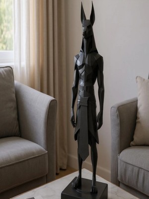 SLM Low Poly Anubis Biblo