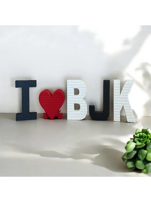 SLM LEGO Uyumlu Dekoratif Harfler Bjk Seti