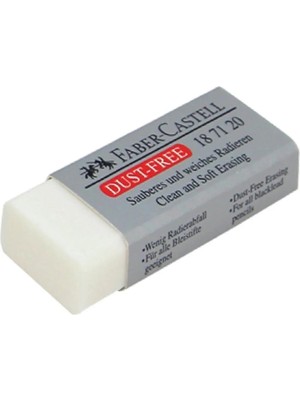 Faber-Castell Faber Castell Dust Free Büyük Silgi Gri / 187120