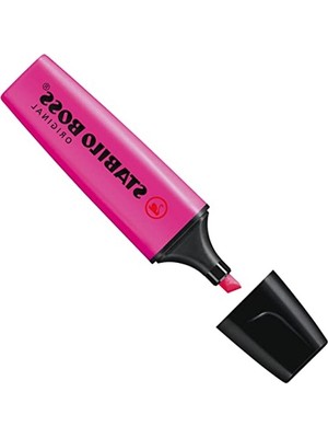 Cekar Store Stabilo 70/58 Boss Original Marker Işaretleme Kalemi, 2 mm ve 5 mm Uç, Lila