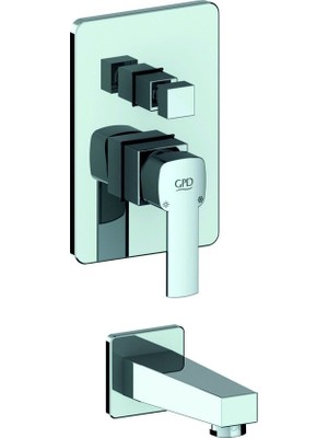 Gpd Ankastre Banyo Bataryası Pedra MAB160