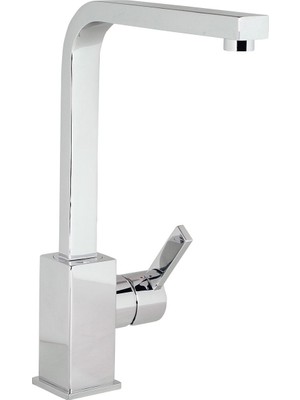 GPD - Quadro Tek Gövde Eviye Bataryası Krom - MTE90