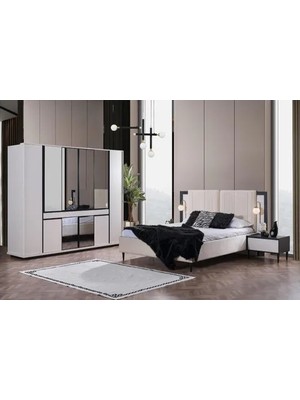 Vivense Mercan Yatak Odası Takımı, 6 Kapaklı