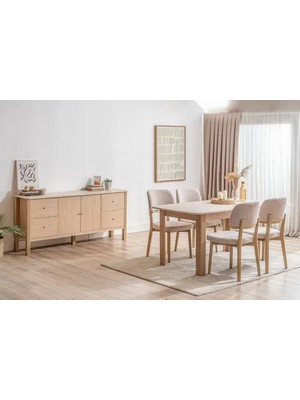 Vivense Haven Yemek Odası Takımı