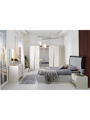 Vivense Amber Yatak Odası Takımı, 6 Kapaklı