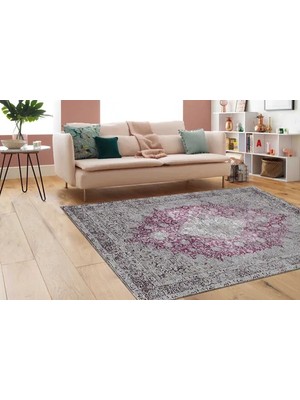 Vivense Aida Home Medaglione Salon Halısı, 80X300