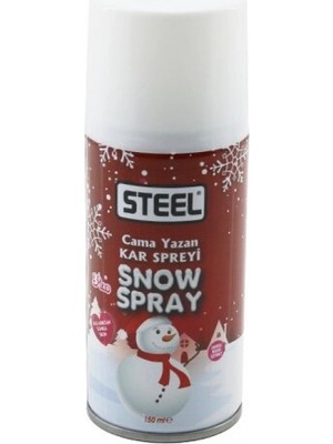 Marsilyan 12 Adet Snow Party Spray Kar Spreyi 150ML Her Yüzeye Kar Efektli Yazı Yazma (K95)