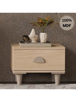 Comiet Ladin Mdf Ayaklı Tasarım Komodin
