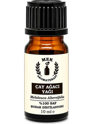 MEK Aromaterapi Çay Ağacı Yağı 10 ml - Melaleuca Alternifolia - %100 Saf