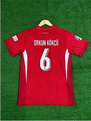 Candy Cup Türkiye Euro 2024 Yunus Akgün Yetişkin Forması (Kırmızı)