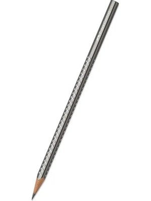 Faber-Castell Grip Parlak Renkler Kurşun Kalem Gümüş