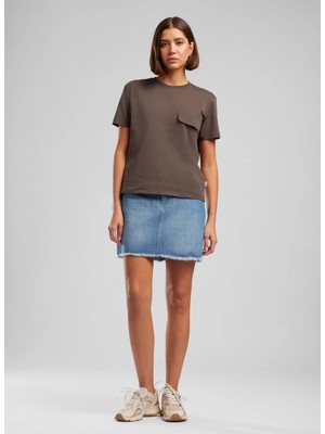 Lee Cooper Mavi Kadın Etek 262 Lcf 126006 Lıly 2 Denım