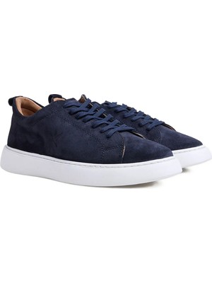 Fabrika Lacivert Erkek Sneaker Hıt-Gannon-Suet