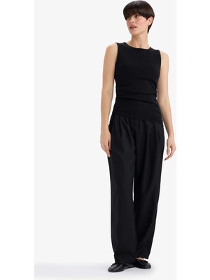 DeFacto Slim Fit Kayık Yaka Ribana Atlet G1950AX26SP