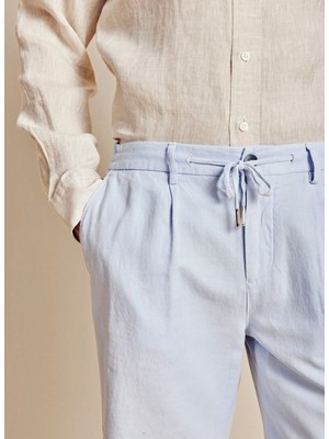 Brooks Brothers Açık Mavi Erkek Standart Şort BBSS26MSO003