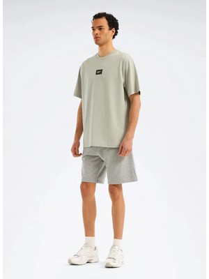 Reebok Lc 6161 Tuche Tee Gri Yuvarlak Regular Fit Düz Erkek T-Shirt