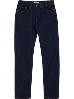 Brooks Brothers Lacivert Erkek Slim Fit Denim Pantolon BBSS26MDP002