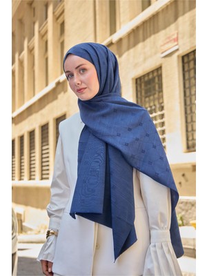 Silk Home Monogram Pamuk Ipek Şal 461001-08