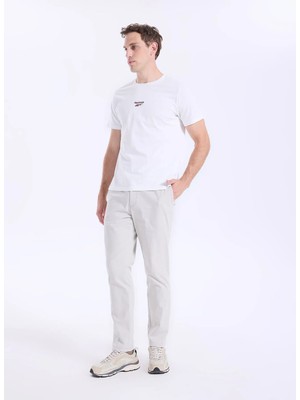 Reebok Lc 6191 New Id Reg Iı Sl Tee Beyaz Yuvarlak Regular Fit Düz Erkek T-Shirt