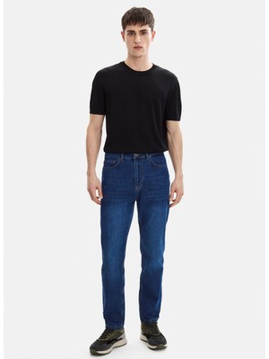 Back And Bond Lacivert Erkek Tapered Fit Denim Pantolon B35S35020