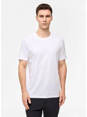 Back And Bond Beyaz Erkek T-Shirt B35T10004