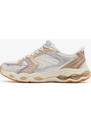 Skechers Skech-Gel Kadın Beyaz/gümüş/altın Sneakers 150820 Wsgd