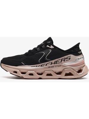 Skechers Glide-Step Altus - Starlight Shine Kadın Siyah / Pembe Altin Spor Ayakkabı 150514 Bkrg