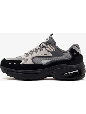 Skechers Shadow Erkek Sneakers Gri Nefes Alabilir Yapı ile Günlük Kullanıma Uygun 183214 Dkgy