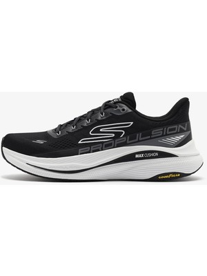Skechers Max Cushioning Propulsion- Erkek Siyah Koşu Ayakkabısı 220509 Bkw