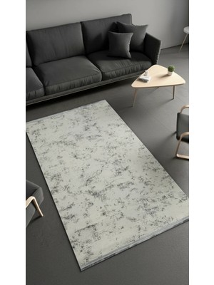 Sultan Halı Sultan Zen Mermer Desen Krem Modern Akrilik Makine Dokuma Salon Halısı - 6416