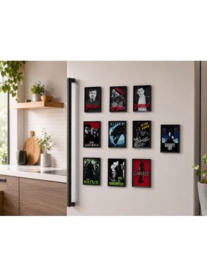 Nana Art Efsane Filmler 10' Lu Magnet Seti