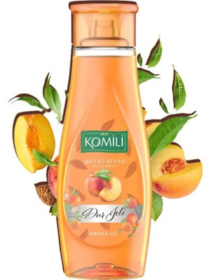 Komili Vegan Şeftali Rüyası Duş Jeli 500 ml,Şeftali