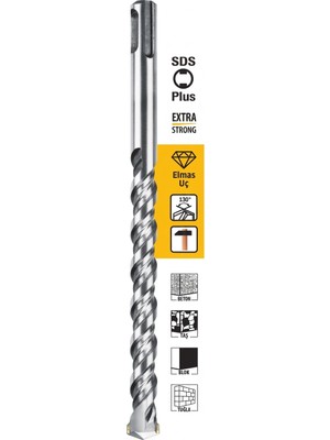 Filo Sds Plus Elmas Beton Matkap Ucu ( 160 mm )