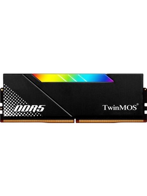TwinMos 16 GB Ddr5 6000MHZ CL36 Rgb Siyah Voltx Twınmos Soğutuculu Dt TMD516GB6000URGB36B
