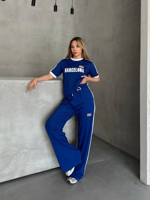 Vess Moda Barcelona Baskılı Eşofman Takımı
