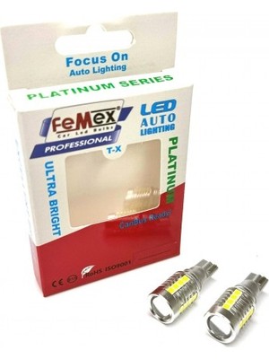 Femex Platinum Mercekli Beyaz T15 W16W  18SMD  10W LED Ampul