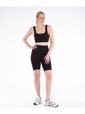 Leepsy Toparlayıcı Seamless Spor Şort Tayt - Form Şort