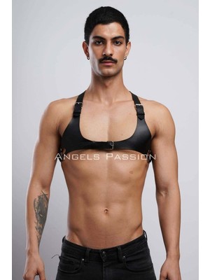 Beru Najmaddin Deri Erkek  Göğüs Harness, Erkek  Göğüs Harness, Erkek  Göğüs Kemer - BRFM14
