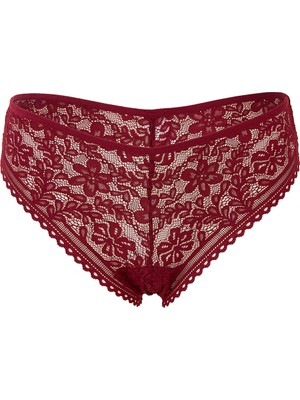 Eros Bordo Dantelli Balensiz Soft Sütyen