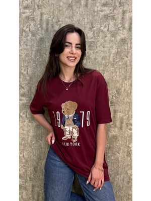 Leilaa Teddy Nakışlı T-Shirt